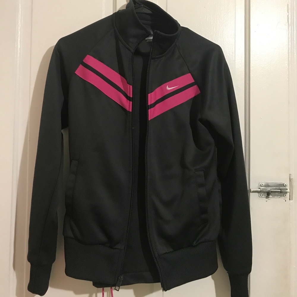 Pink Nike Track Suit