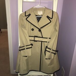 Kate Spade trench. So preppy...perfect from Santa!