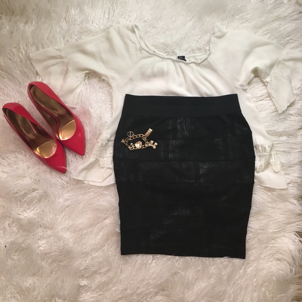 🌼Black Dress Skirt🌼