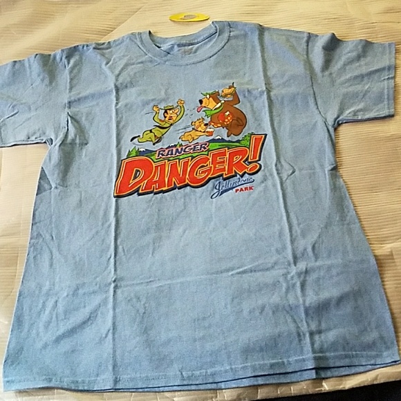 Wwf Ranger Danger Shirts | New Mens Ranger Danger Jellystone Park | Poshmark