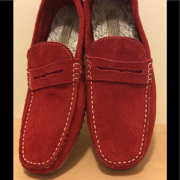 Mens Ocean & Coast Leather Driving Shoes Sz 9 Mens Ocean & Coast Leather Driving Shoes Sz 9