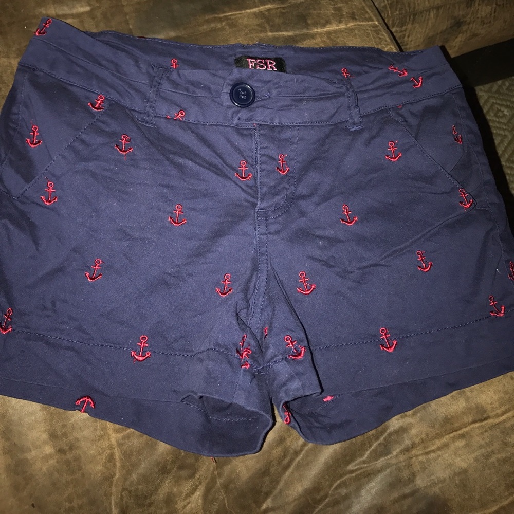 Navy shorts