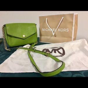 Michael Kors Green Crossbody Bag