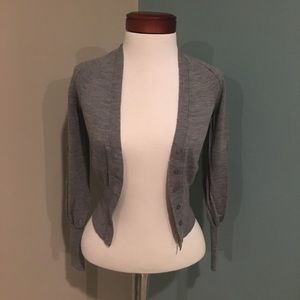 Heather Grey Cardigan