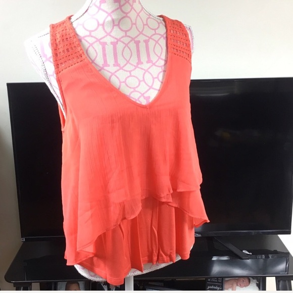 NWT Jessica Simpson Tiered Top Size Large - Picture 2 of 7