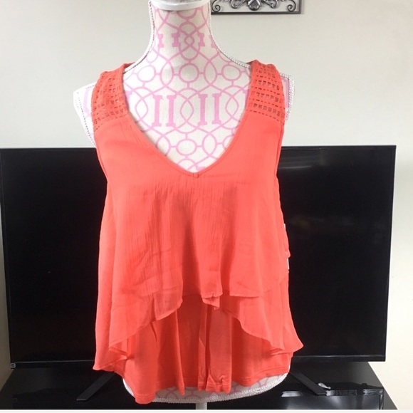 NWT Jessica Simpson Tiered Top Size Large - Picture 3 of 7