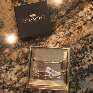 COACH NWT Anniversary Bracelet Set