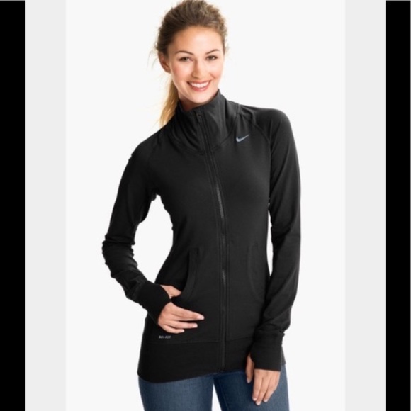 nike dri fit running jacket