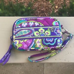 Vera Bradley Heather Wristlet/Camera Case!