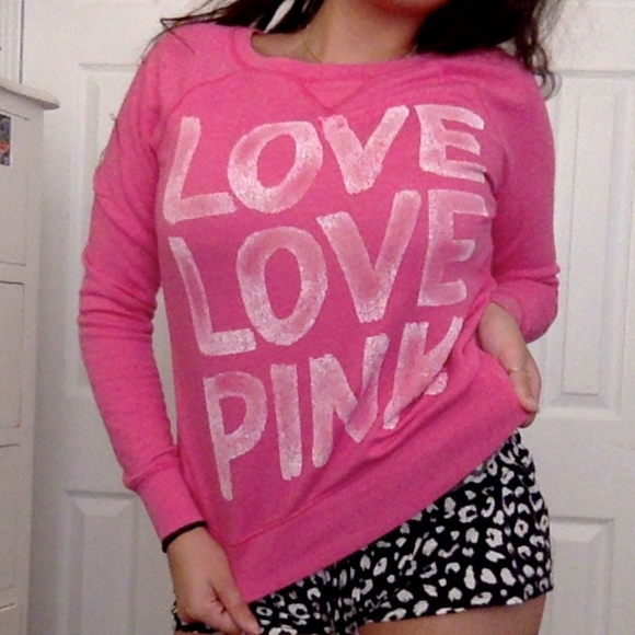 Y2K Victoria's Secret PINK crew neck sweater - Picture 2 of 4