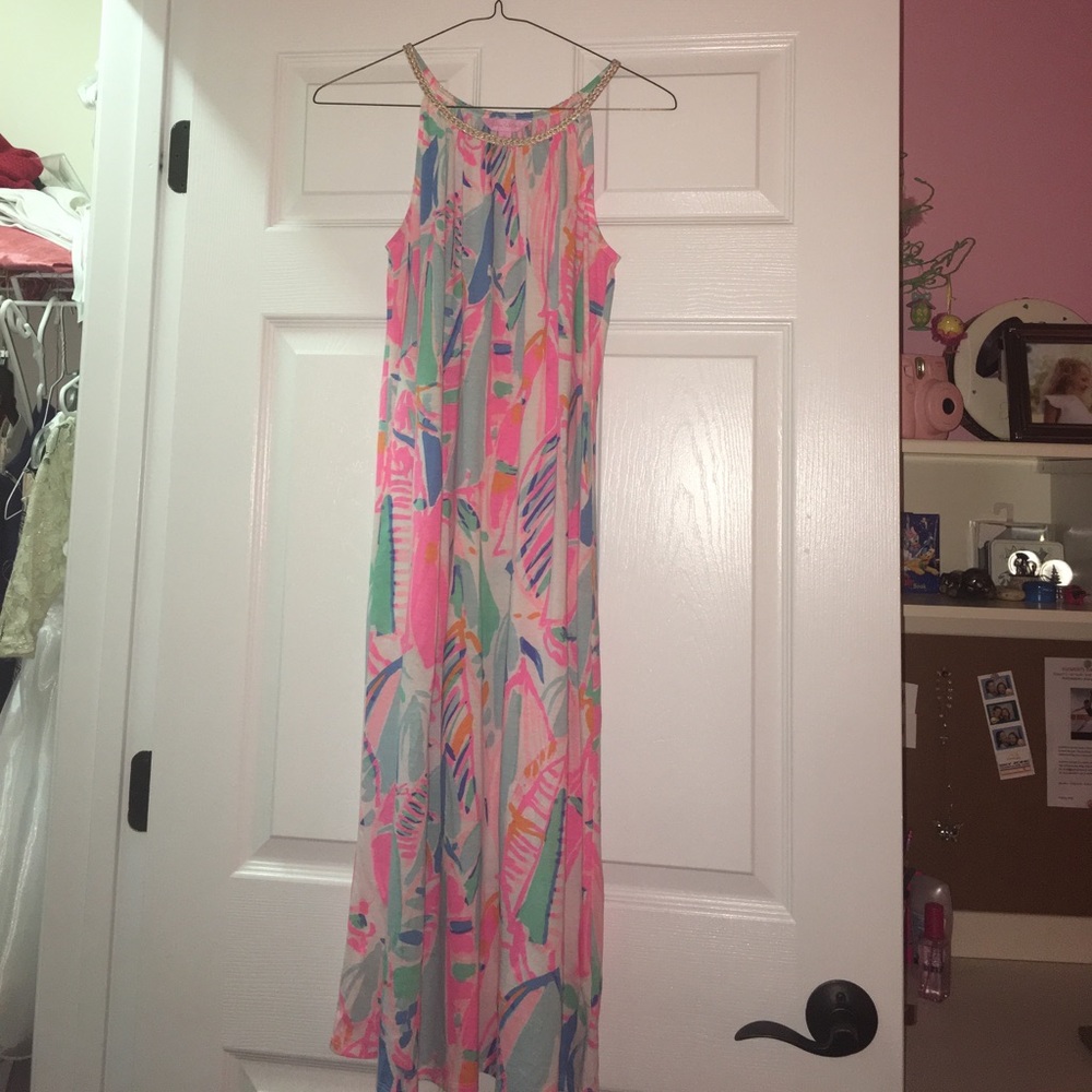 Lilly maxi dress for tween. Perfect for vacay!