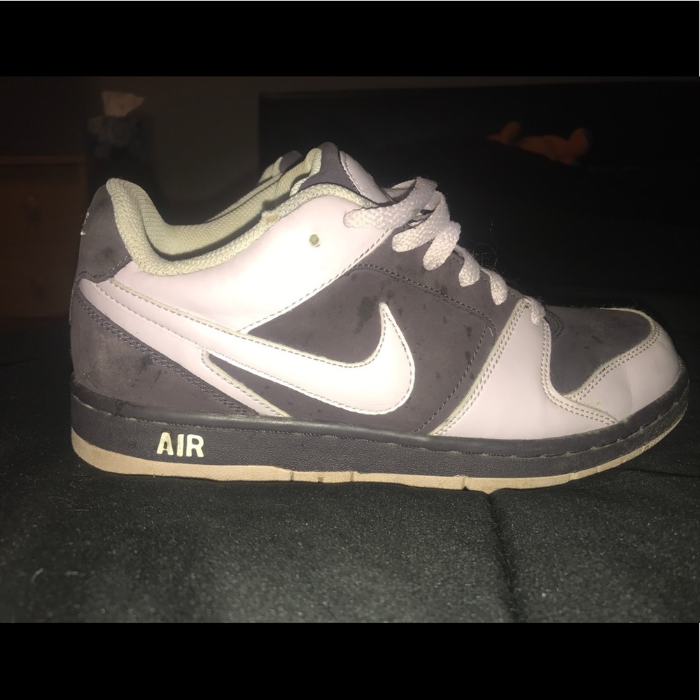 Purple NIKE sneaker