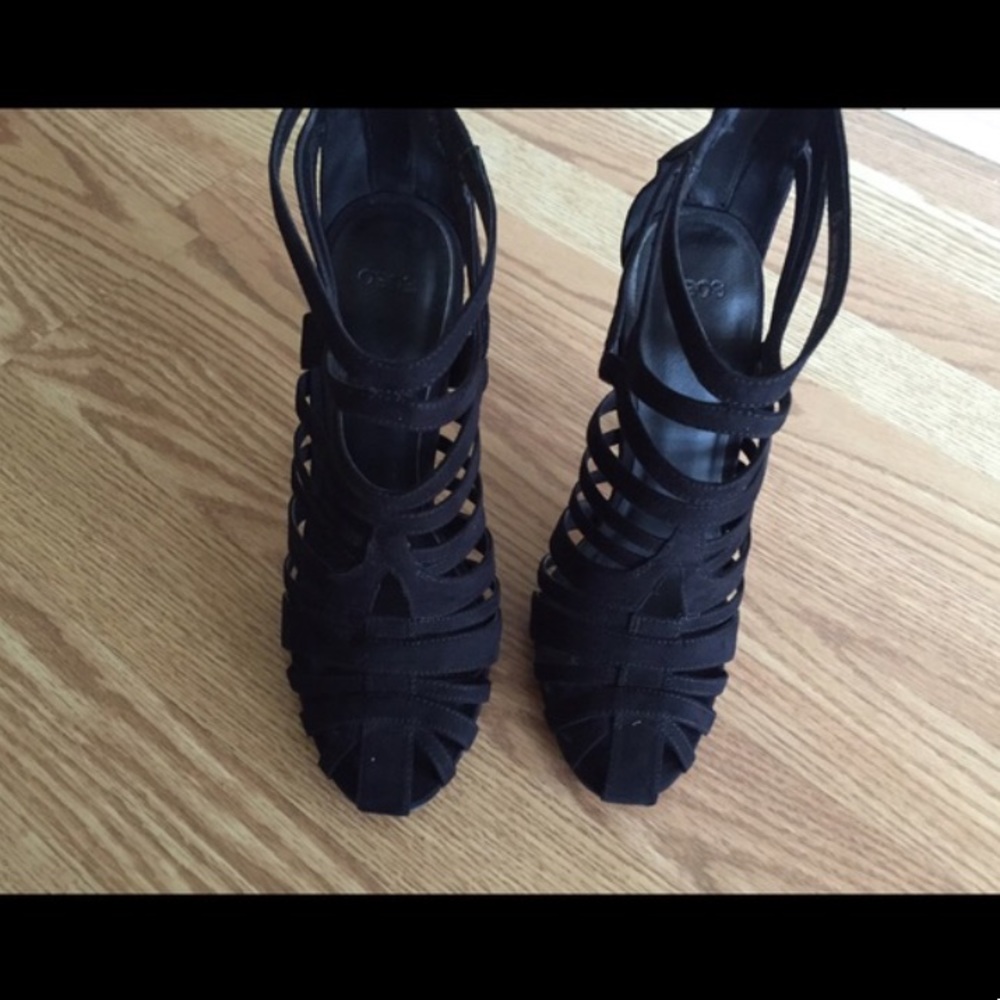 ASOS caged heels