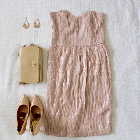 French Connection Dresses & Skirts - French Connection Spicy Sequins Dress