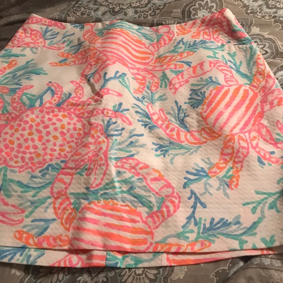 Lilly Pulitzer marigold skort Getting Steamy Sz 00 - Picture 1 of 3