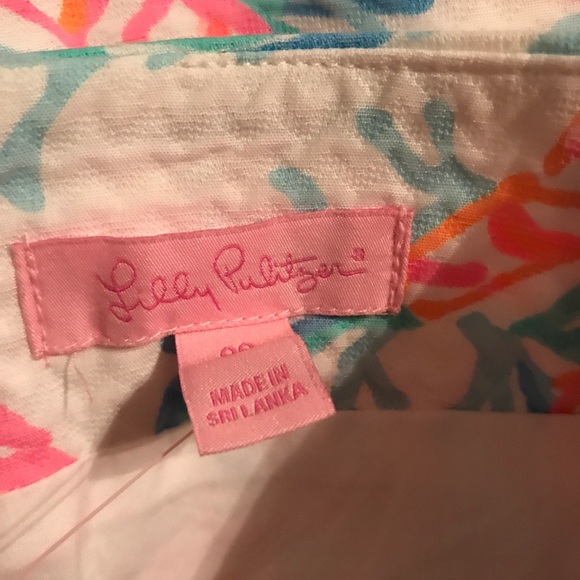 Lilly Pulitzer marigold skort Getting Steamy Sz 00 - Picture 3 of 3