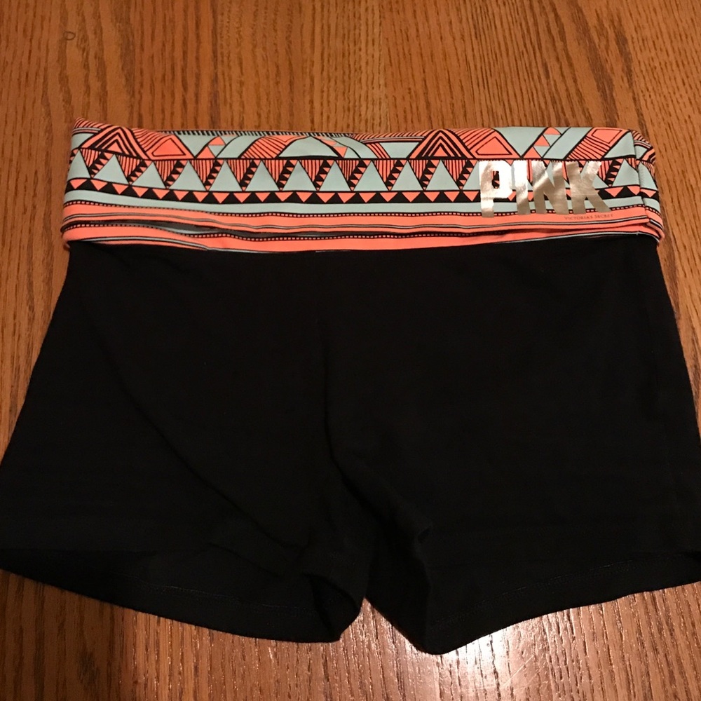 VS Pink Yoga Shorts
