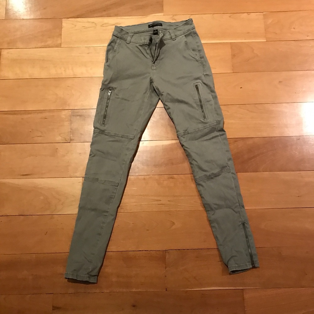 Cargo grey skinny jeans