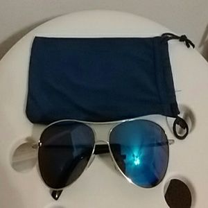 Cole Haan blue/gold avaitors