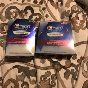 Crest 3D white strips