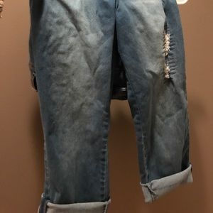 Girls denim Capris