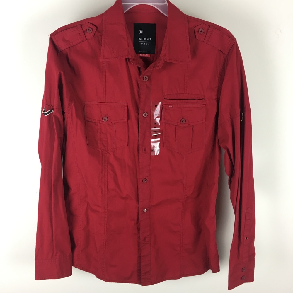 MEDIUM Button-Down by Specialty Brand Holton MFG