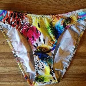 Venus animal print bikini bottom