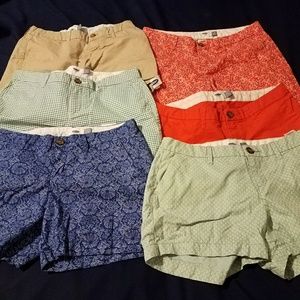 Lot of 6 shorts