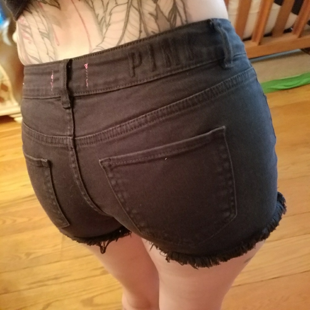 VS PINK cutoff shorts