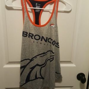 Broncos nike tank top
