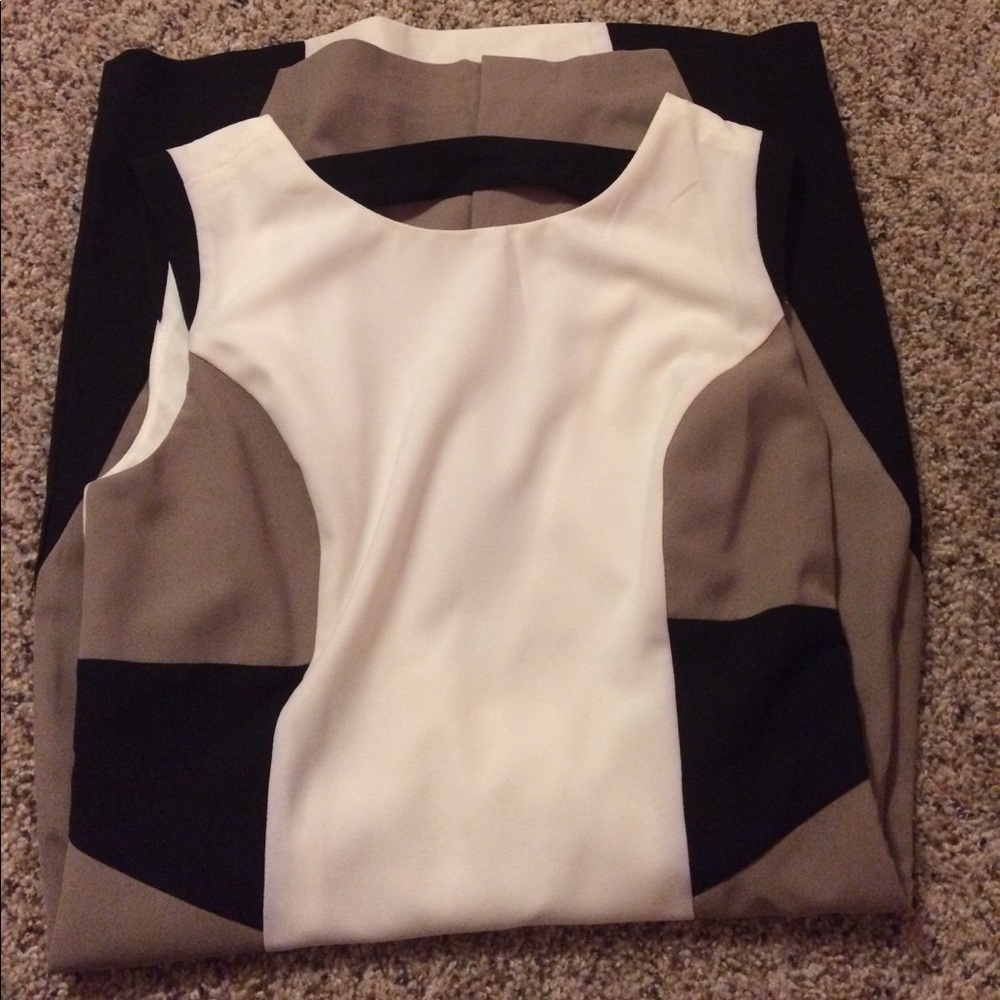 Color block dress