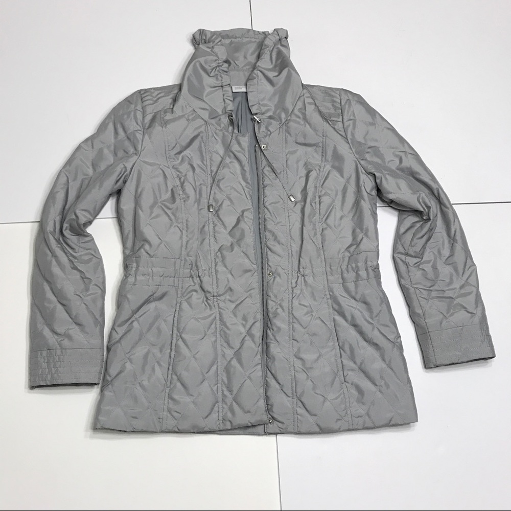Zenergy By Chico's Silver Women's Jacket Size 0