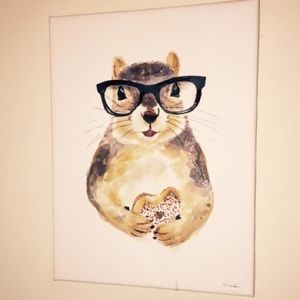 Squirrel Canvas