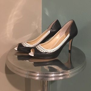 Ivanka Trump Peep Toe Heels