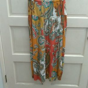 Multi Colored Long Skirt