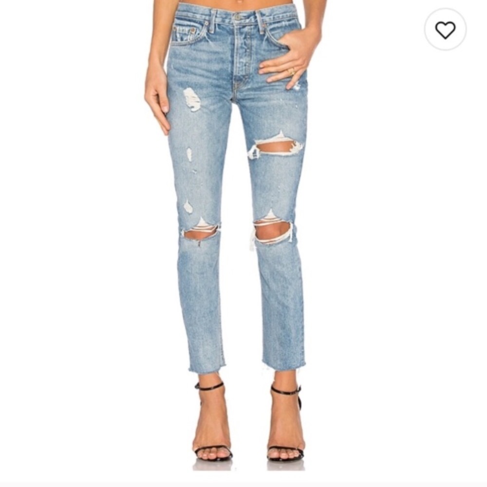 High rise jeans