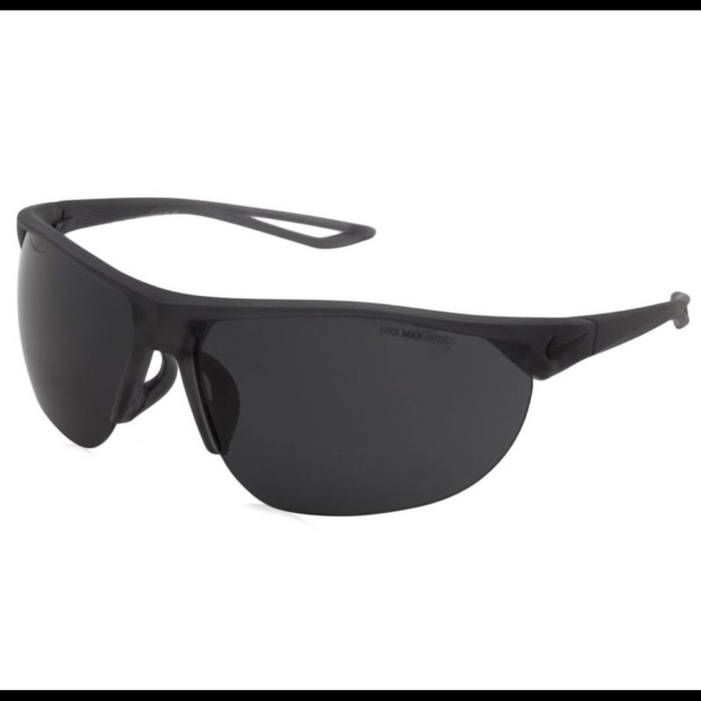 New Nike Matte Black Sunglasses Unisex Authentic