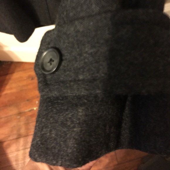 Very nice dark gray dressy peacoat. - Picture 6 of 8