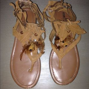 Suede Minnetonka Sandals