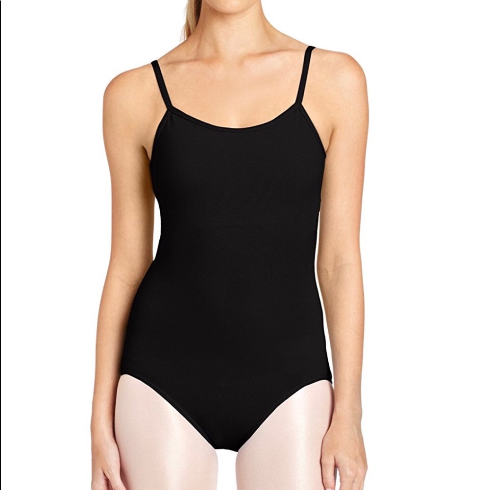 NWT Capezio adjustable strap camisole leotard XL