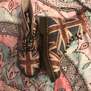Dr martens pascal British flag brand new w/o box