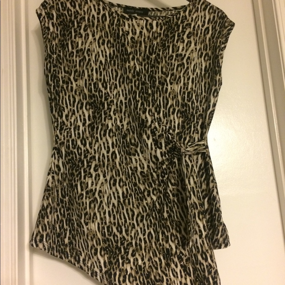 Cheetah print top