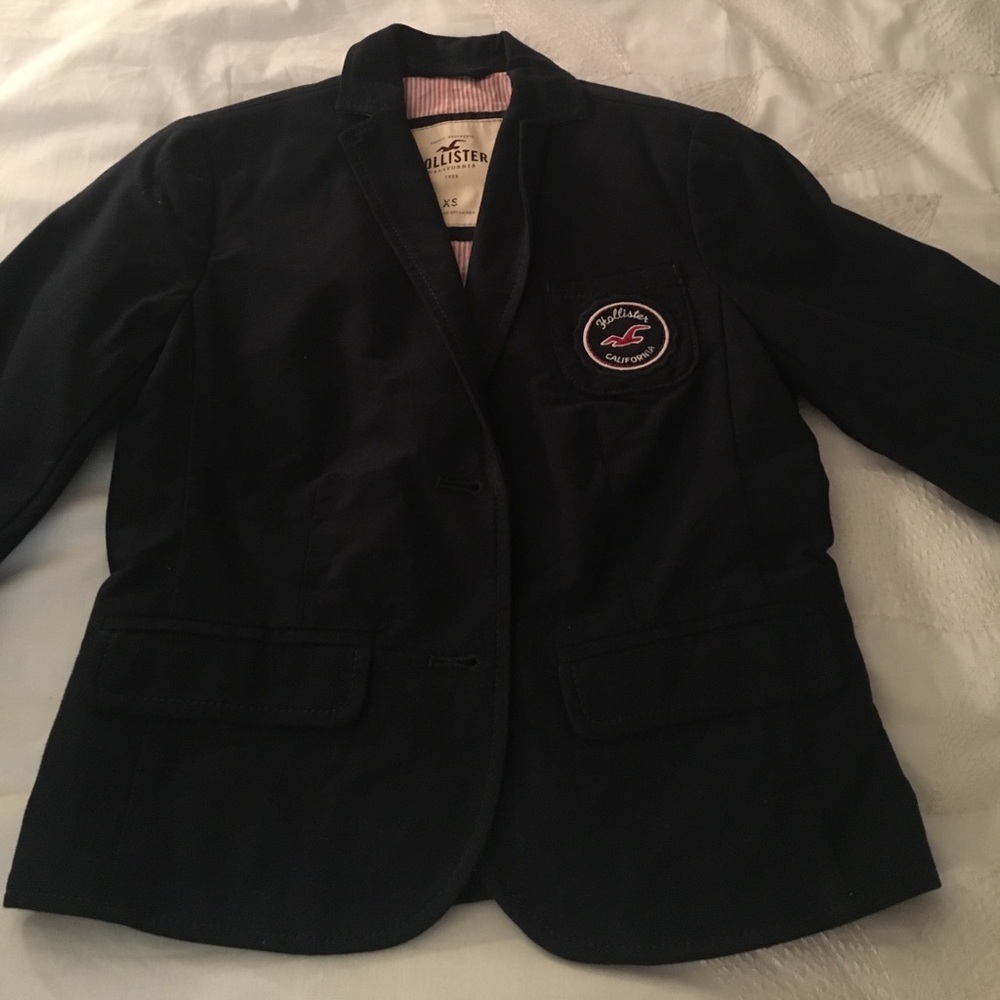 Hollister navy blazer