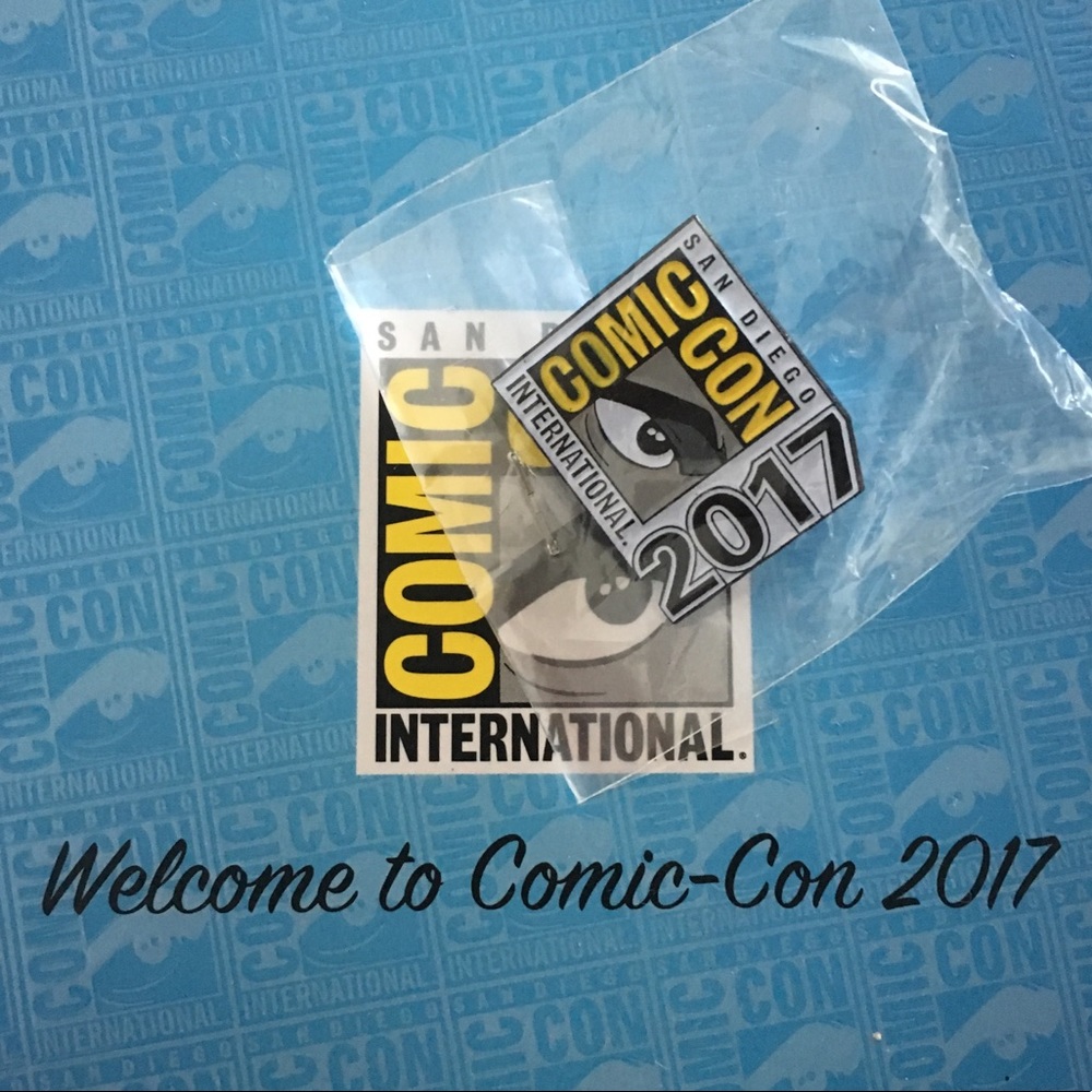Comic Con pin comic-con pin 2017