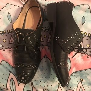 Leather Zara brogues