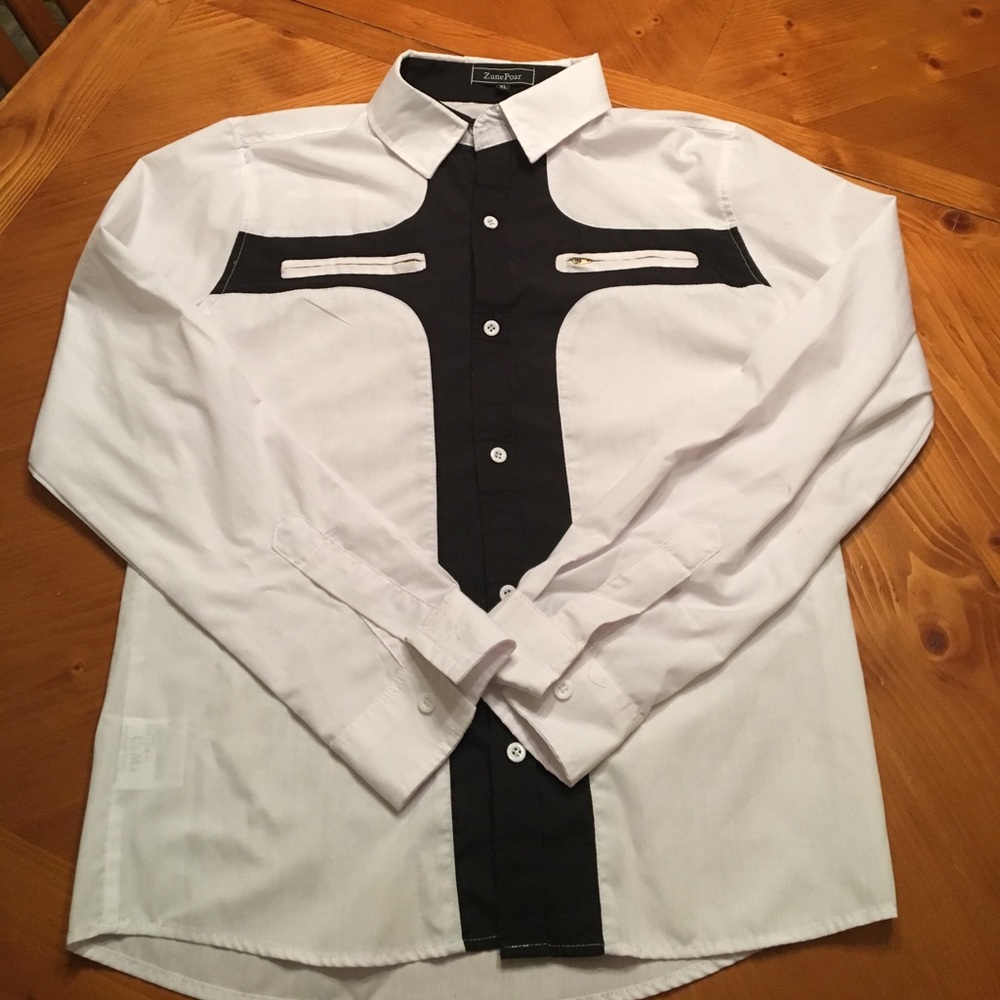 ZunePoar long sleeve dress shirt