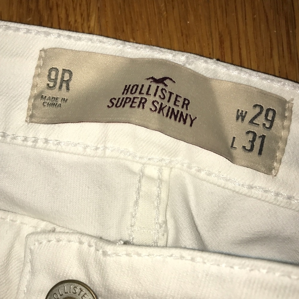 White Hollister Jeans!