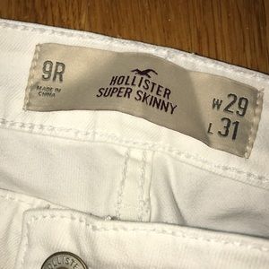 White Hollister Jeans!