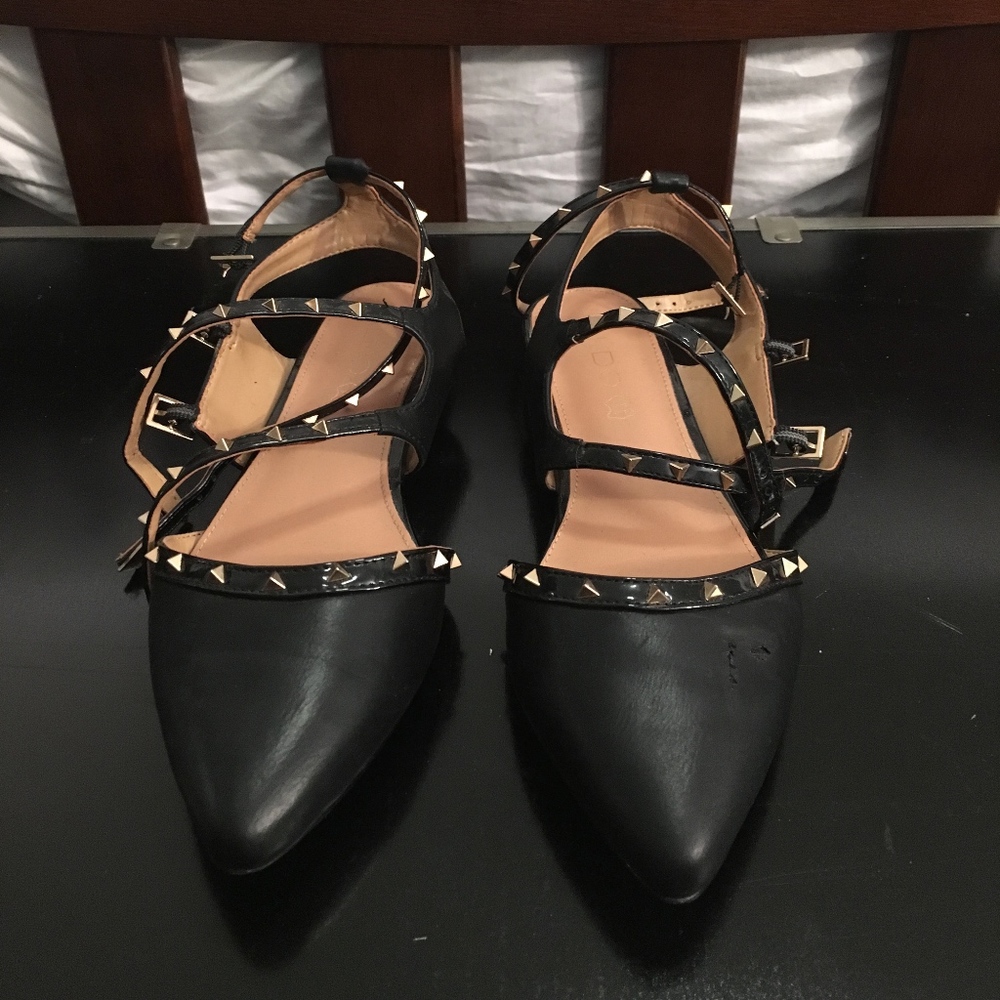 ALDO Stud Strap Flats