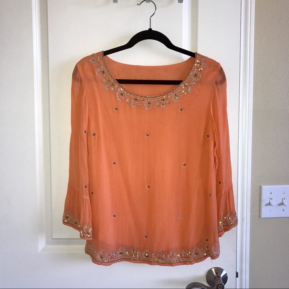 India Inspired Embellished Blouse *FINAL PRICE*